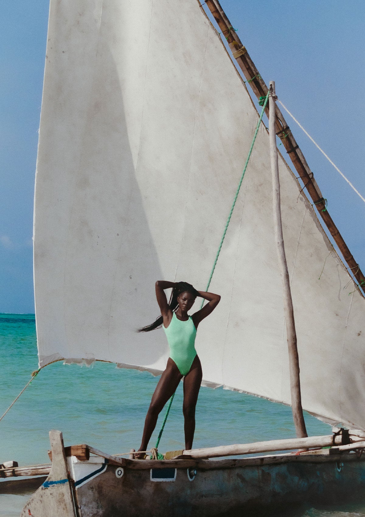 ЦЯЛ БАНСКИ HAILEY MINT GREEN